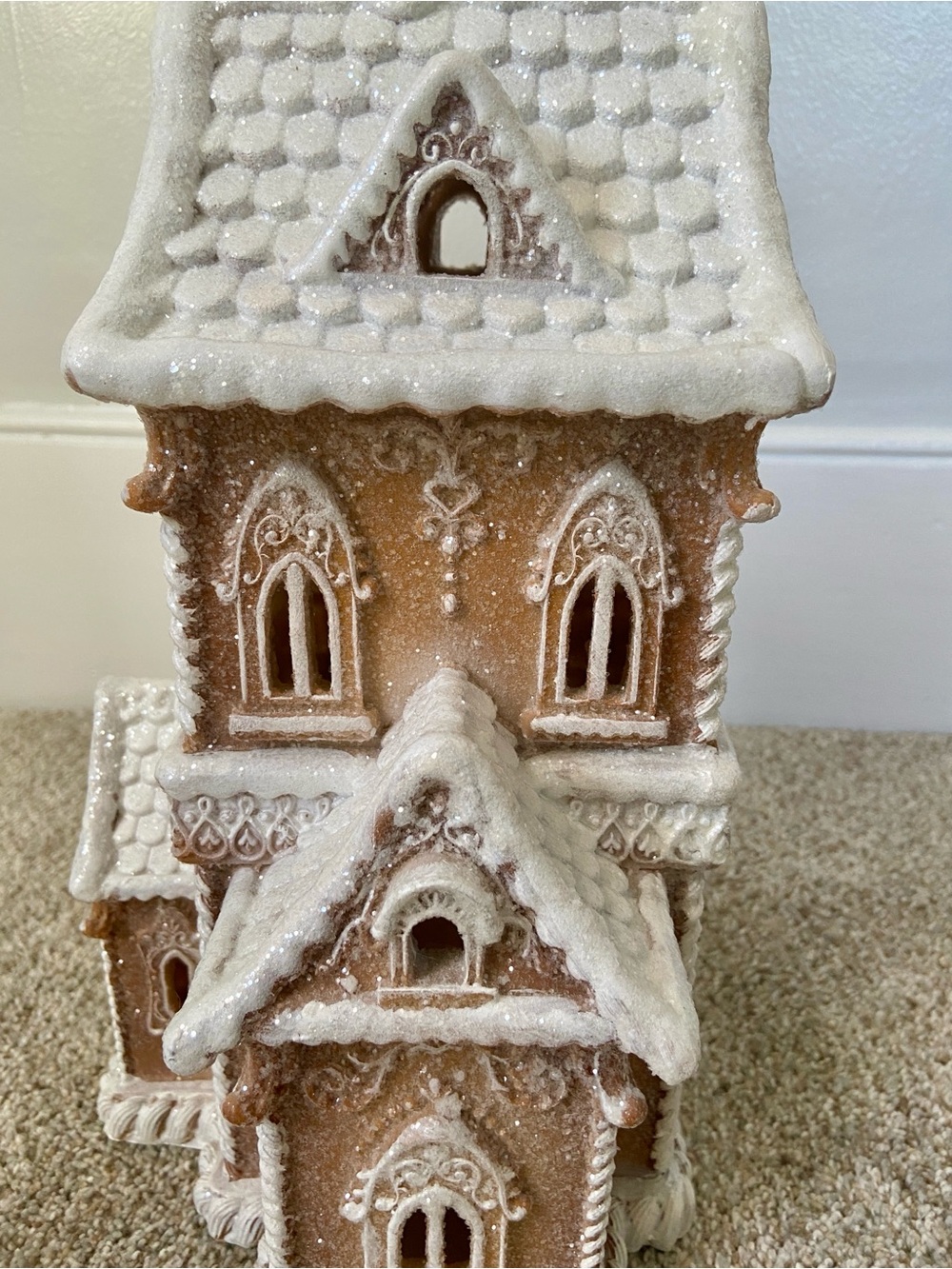 RAZ Imports Lighted LED Gingerbread House Christmas Village - Picture 9 of 15